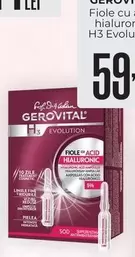 Gerovital - Fiole cu acid hialuronic H3 Evolution