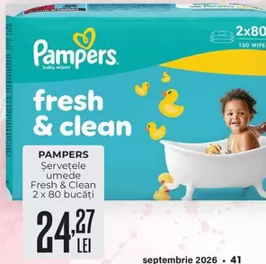 Pampers - baby wipes Fresh & Clean
