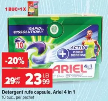 Ariel - Detergent rufe capsule