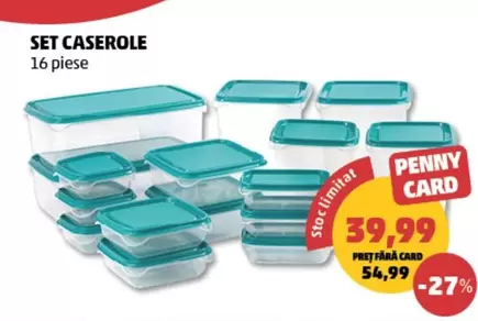 SET CASEROLE