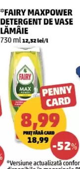 MAXPOWER DETERGENT DE VASE LĂMÂIE