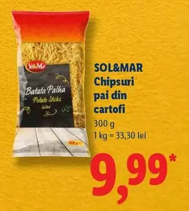 Chipsuri pai din cartofi