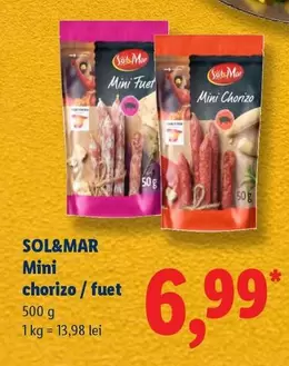 Mini chorizo / fuet