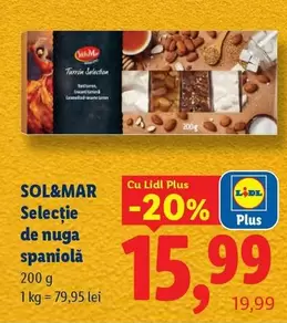 Selecție de nuga spaniolă