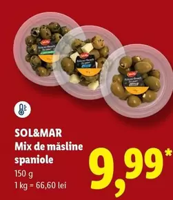 Mix de măsline spaniole