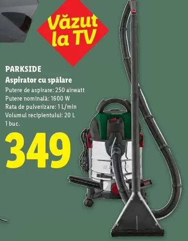 Aspirator cu spalare