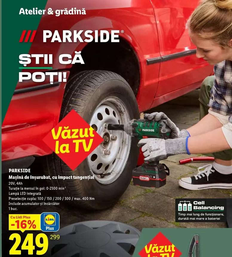 PARKSIDE ȘTII CĂ POȚI!