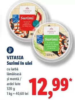 Surimi în ulei