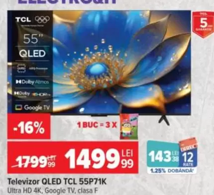 Televizor QLED 55P71K