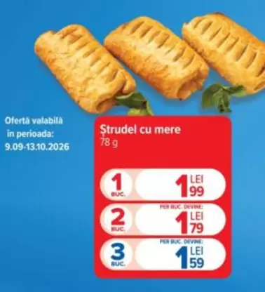 Strudel cu mere