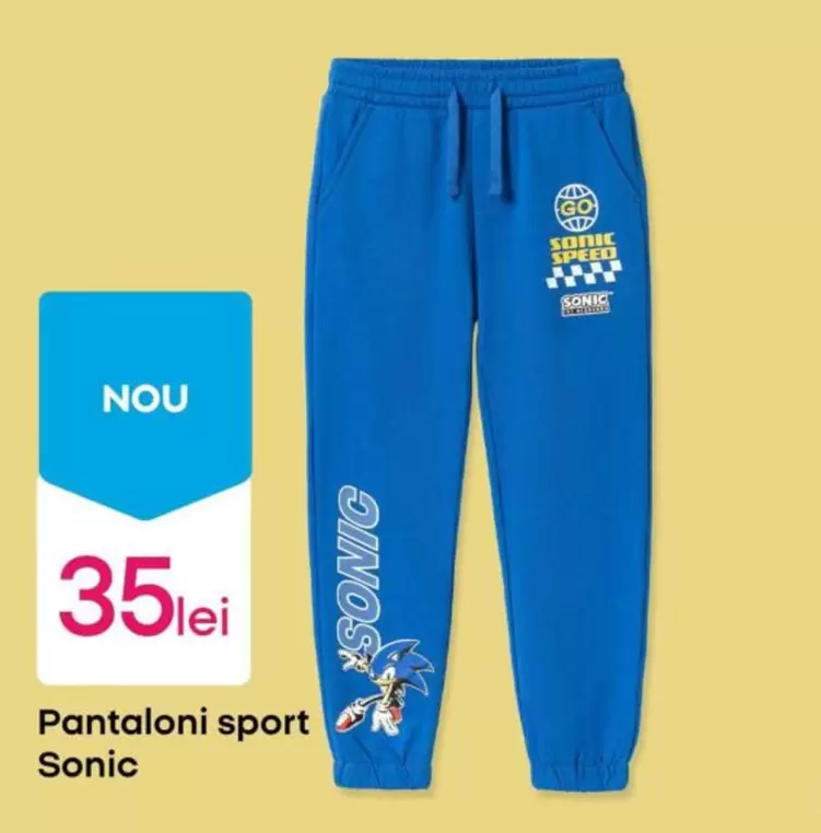 Sonic - Pantalonii sport