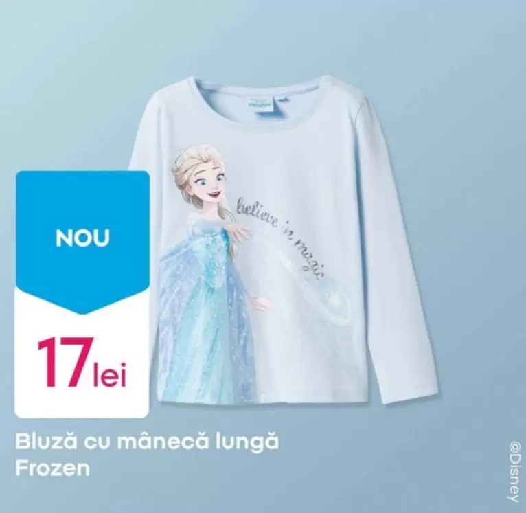 Frozen - Bluză cu mânecă lungă
