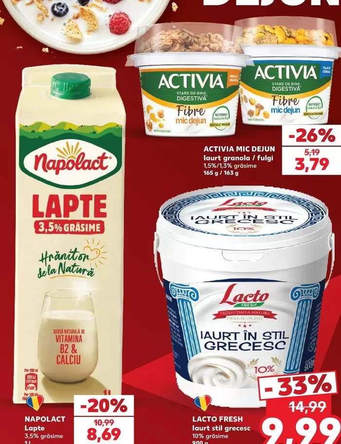 Lapte 3,5% Grăsime