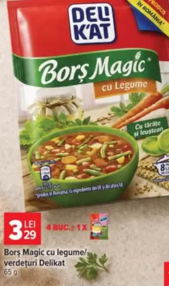 Bors Magic cu legume