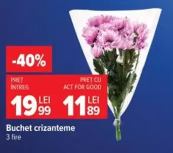 Buchet crizanteme