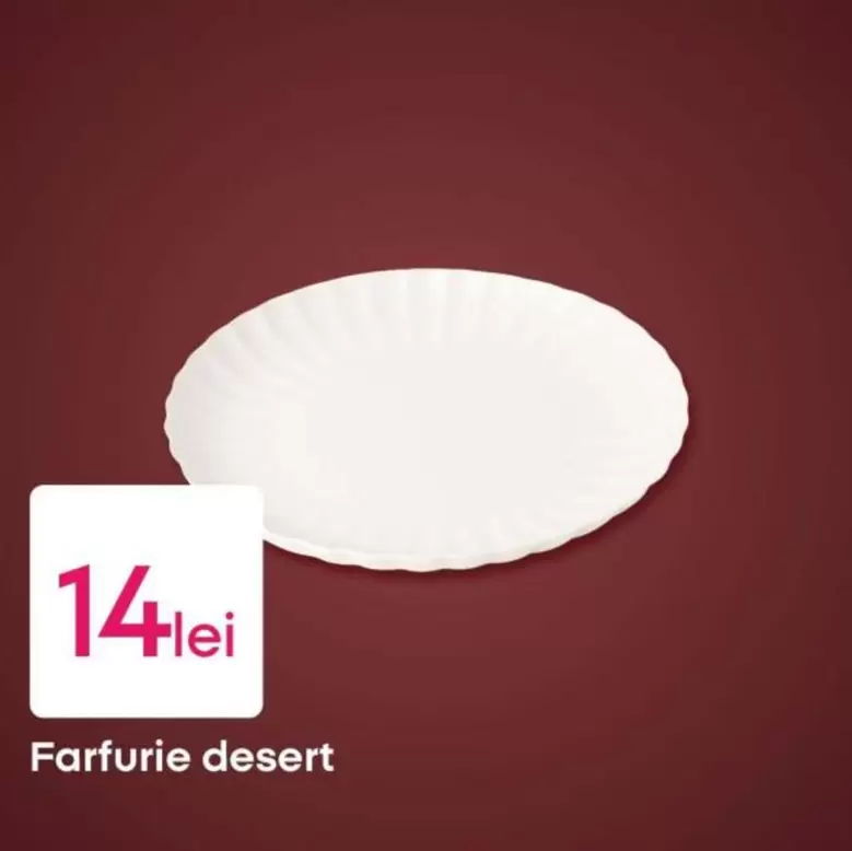 Farfurie desert