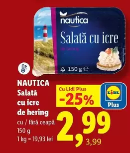 Salată cu icre de hering
