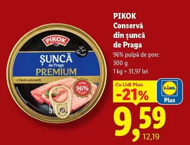 Conserva din șuncă