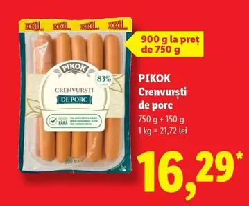 Crenvursti de porc