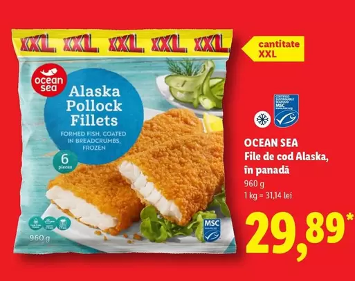 Frozen - Alaska Pollock Fillets