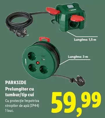 Prelungitor cu tambur/tip cui