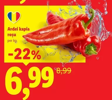 Ardei kapia roșu