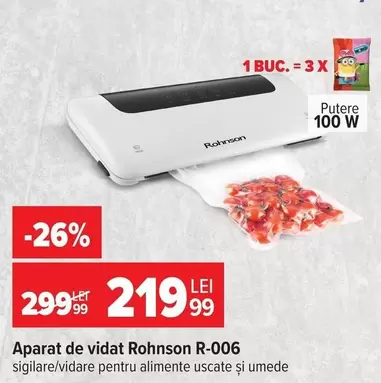 Aparat de vidat R-006