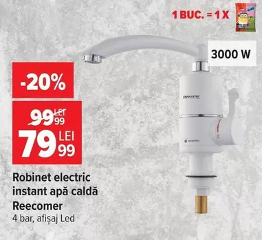 Robinet electric instant apă caldă