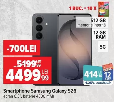 Smartphone Galaxy S26