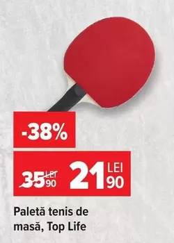 Paletă tenis de masă