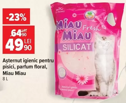 Așternut igienic pentru pisici