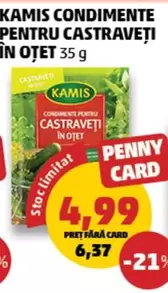 CONDIMENTE PENTRU CASTRAVEȚI ÎN OȚET