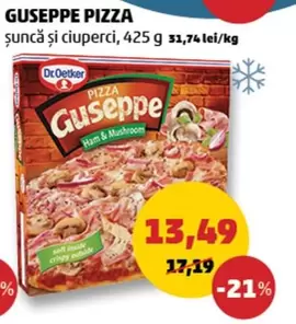 Dr.Oetker - GUSEPPE PIZZA Ham & Mushroom