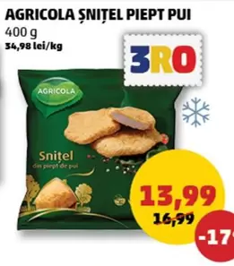 SNIȚEL PIEPT PUI