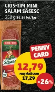 CRIS-TIM MINI SALAM SĂSESC