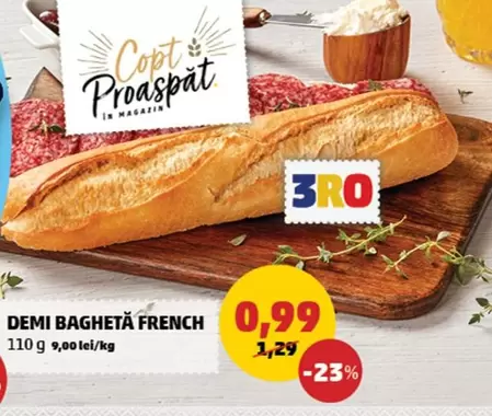 DEMI BAGHETĂ FRENCH