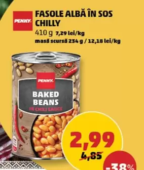FASOLE ALBĂ ÎN SOS CHILLY