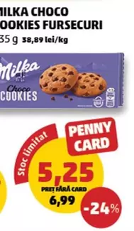 Milka - CHOCO COOKIES FURSECURI