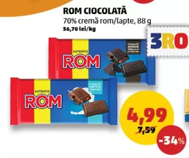 ROM CIOCIOlATĂ
