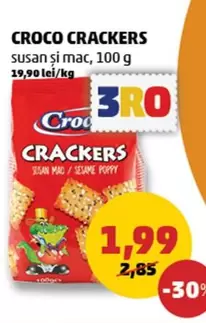 CROCO CRACKERS
