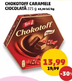 CHOCOTOFF CARAMELE CIOCOLATĂ