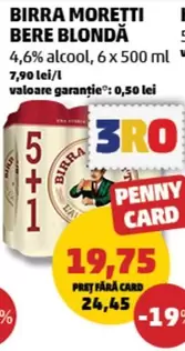 Birra Moretti - BERE BLONDĂ