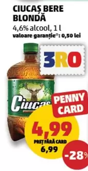 CIUCAS BERE BLONDĂ