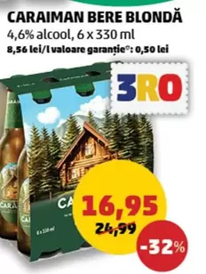 CARAIMAN BERE BLONDĂ