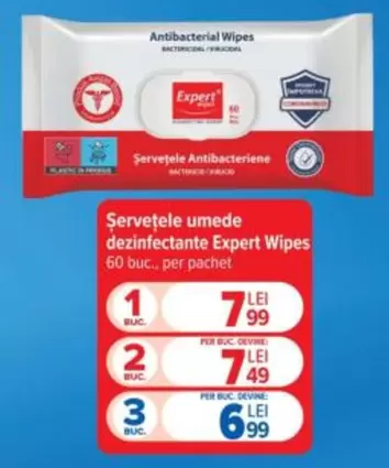 Șervețele Antibacteriene