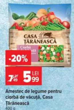 Amestec de legume pentru ciorbă