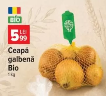 Ceapă galbenă Bio