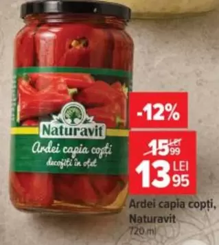 Ardei capia copti, decojiti in otet