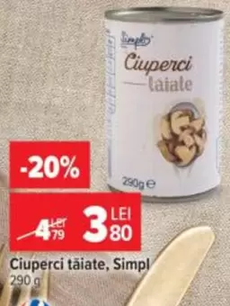 Ciuperci taiate