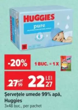 Huggies - Șervețele umede